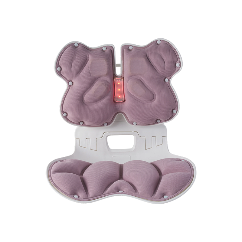 Foldable Electric Red Light Heated Massage Lumbar Support Cushion