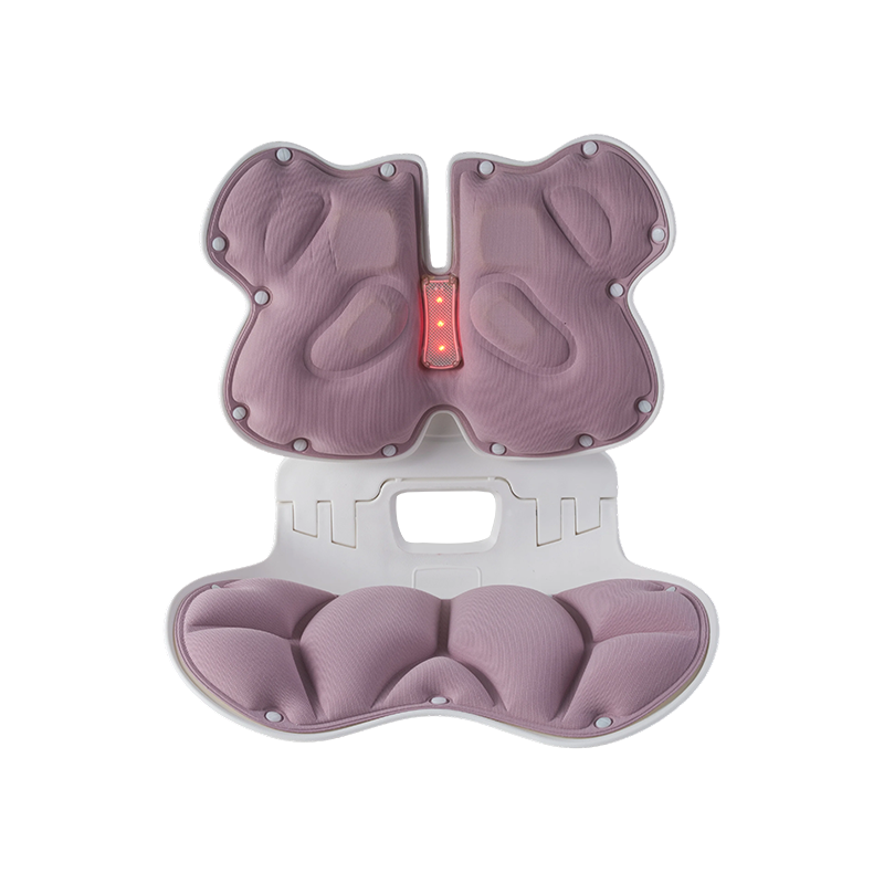 Foldable Electric Red Light Heated Massage Lumbar Support Cushion