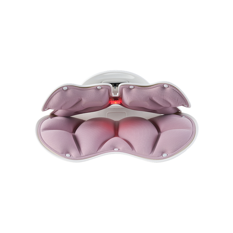 Foldable Electric Red Light Heated Massage Lumbar Support Cushion