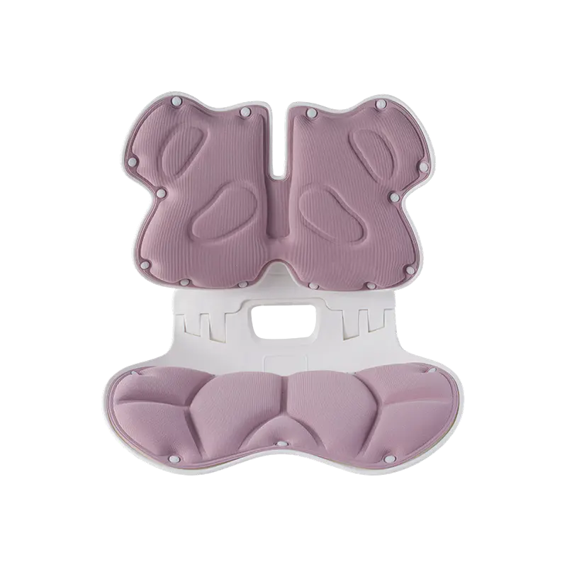 A Lumbar Support Backrest with multi-zone padding and airflow design to enhance comfort during prolonged sitting.