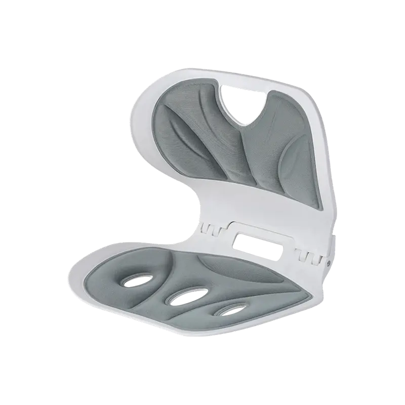 Structured Lumbar Support Backrest for Chair Alignment