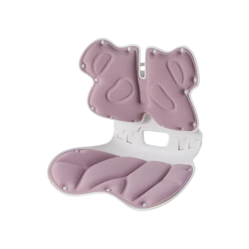 Foldable Lumbar Support Cushion designed to provide comfortable back support for office chairs, desks, and daily sitting.